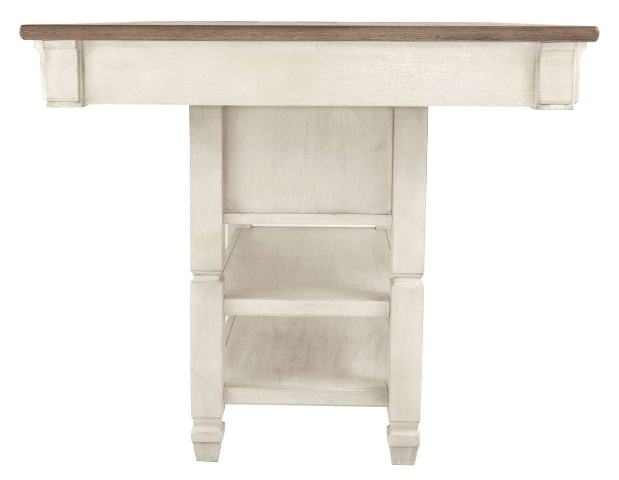 Bolanburg - Rectangular Dining Room Counter Table - Beige