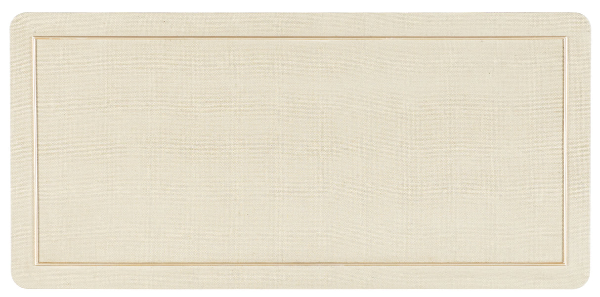 Archives - Raffia Three-Drawer Chest - Beige