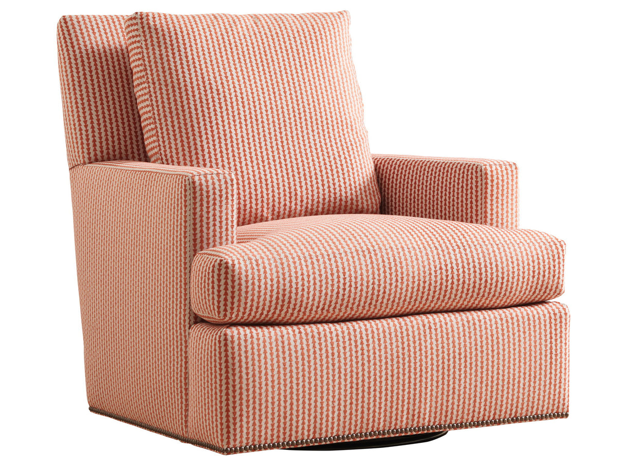Lexington Upholstery - Eastwood Swivel Chair - Red