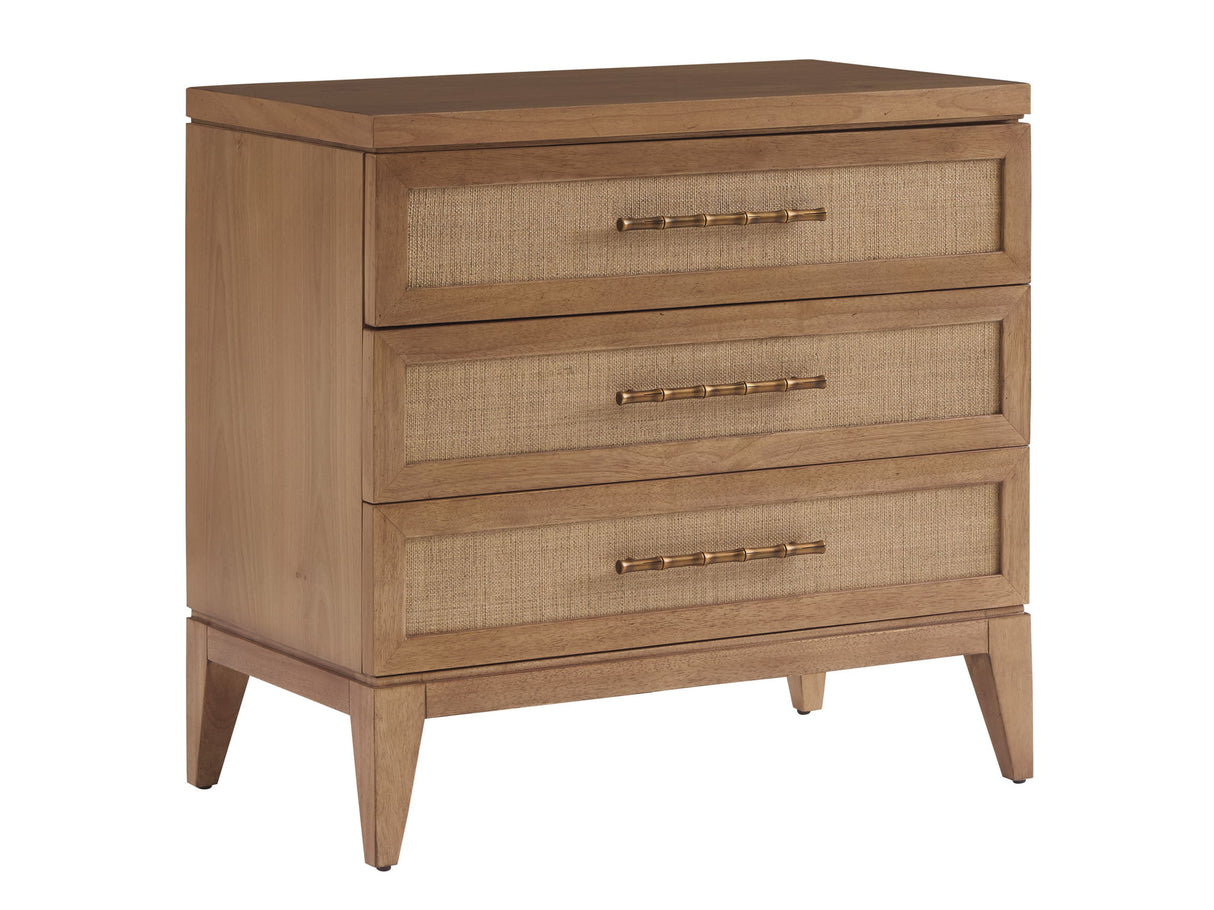 Key Biscayne - Beachside Nightstand - Light Brown