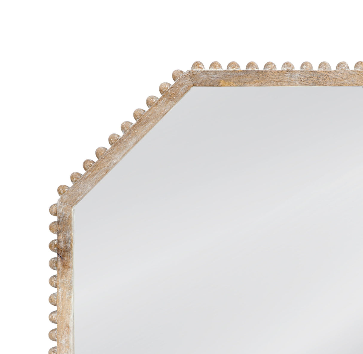 Virz - Wall Mirror - White Wash