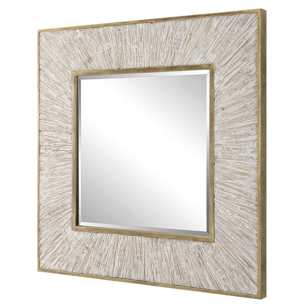 Wharton - Square Mirror - Gold