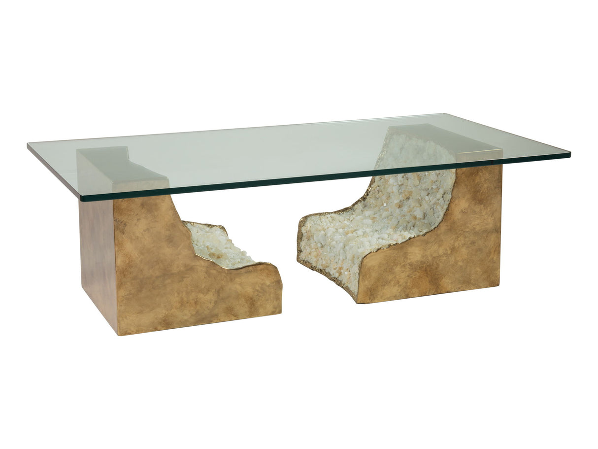 Signature Designs - Apricity Rectangular Cocktail Table - Light Brown