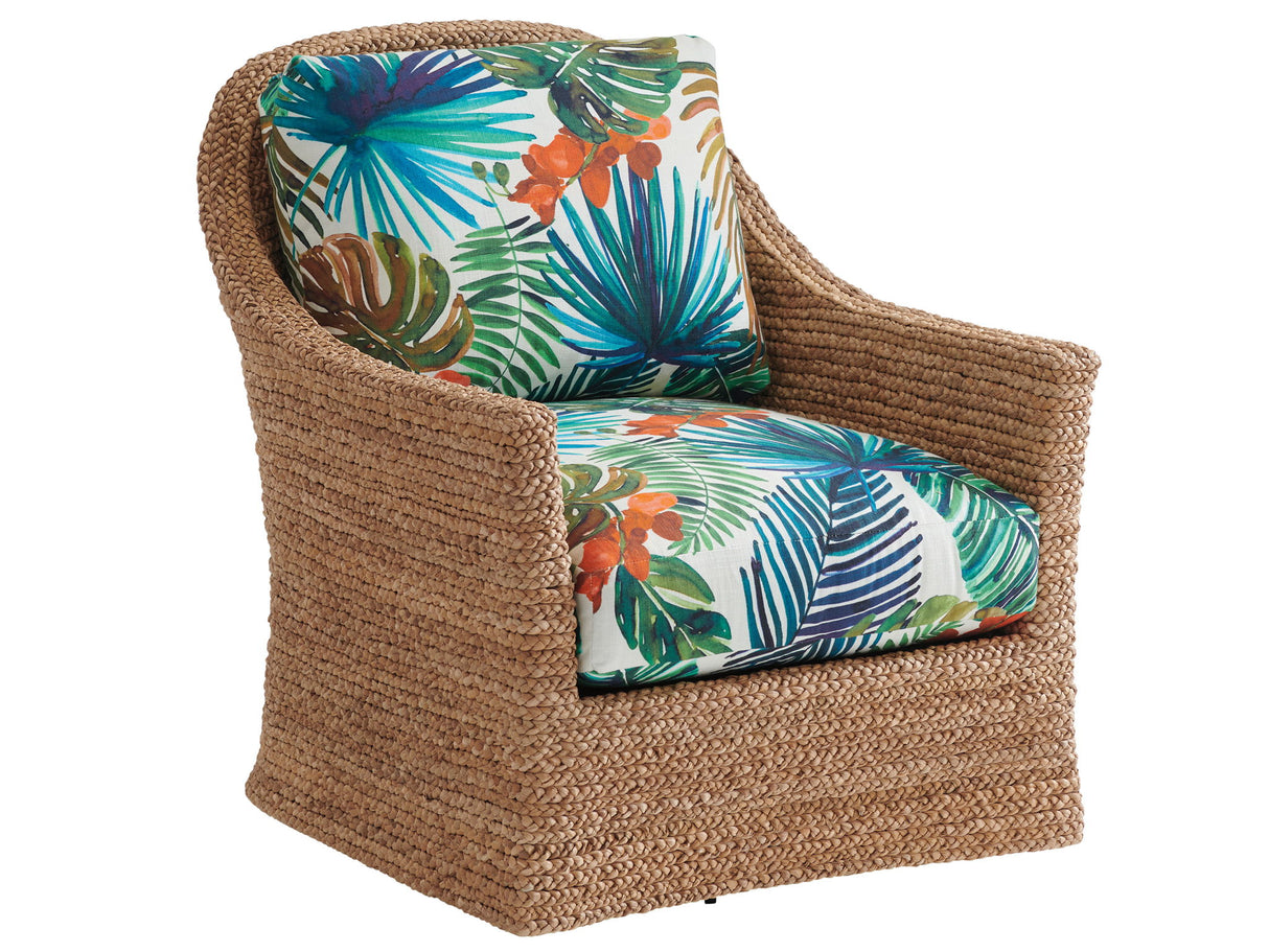 Palm Desert - Soren Swivel Chair - Blue