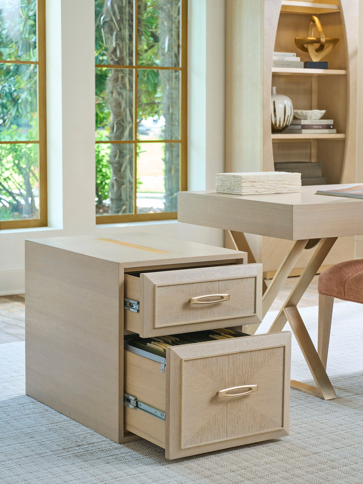 Apogee - Modular File Chest - Light Brown