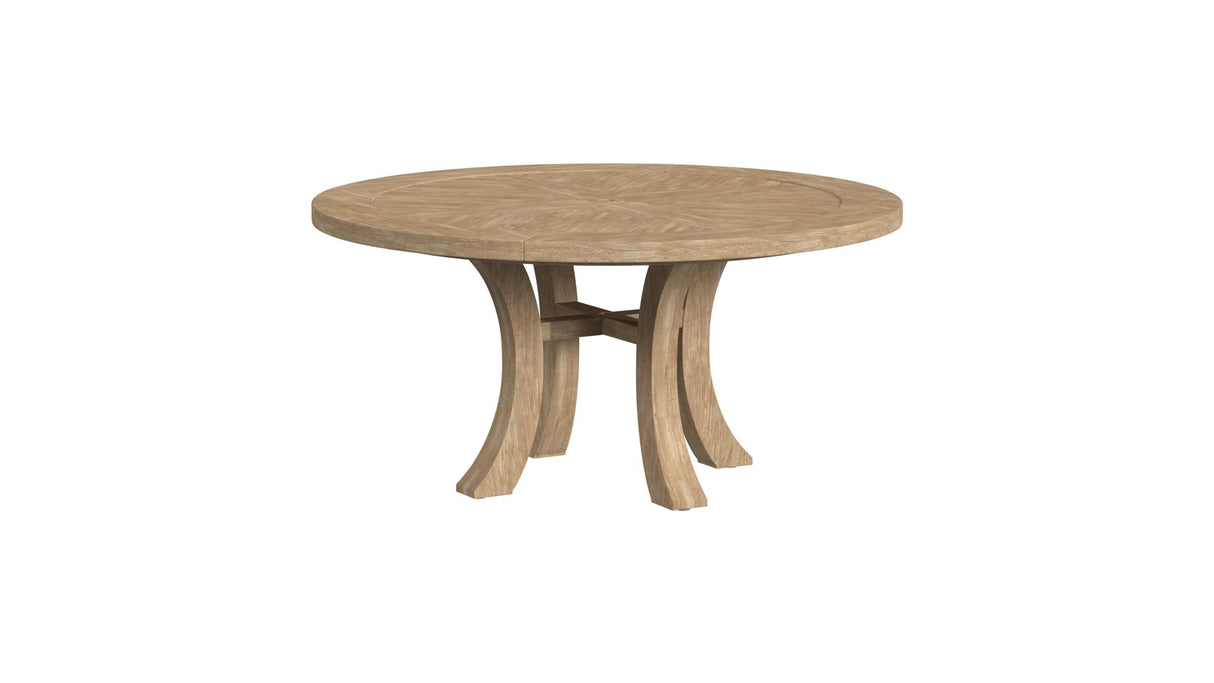 Cambria - 60" Round Dining Table - Light Brown