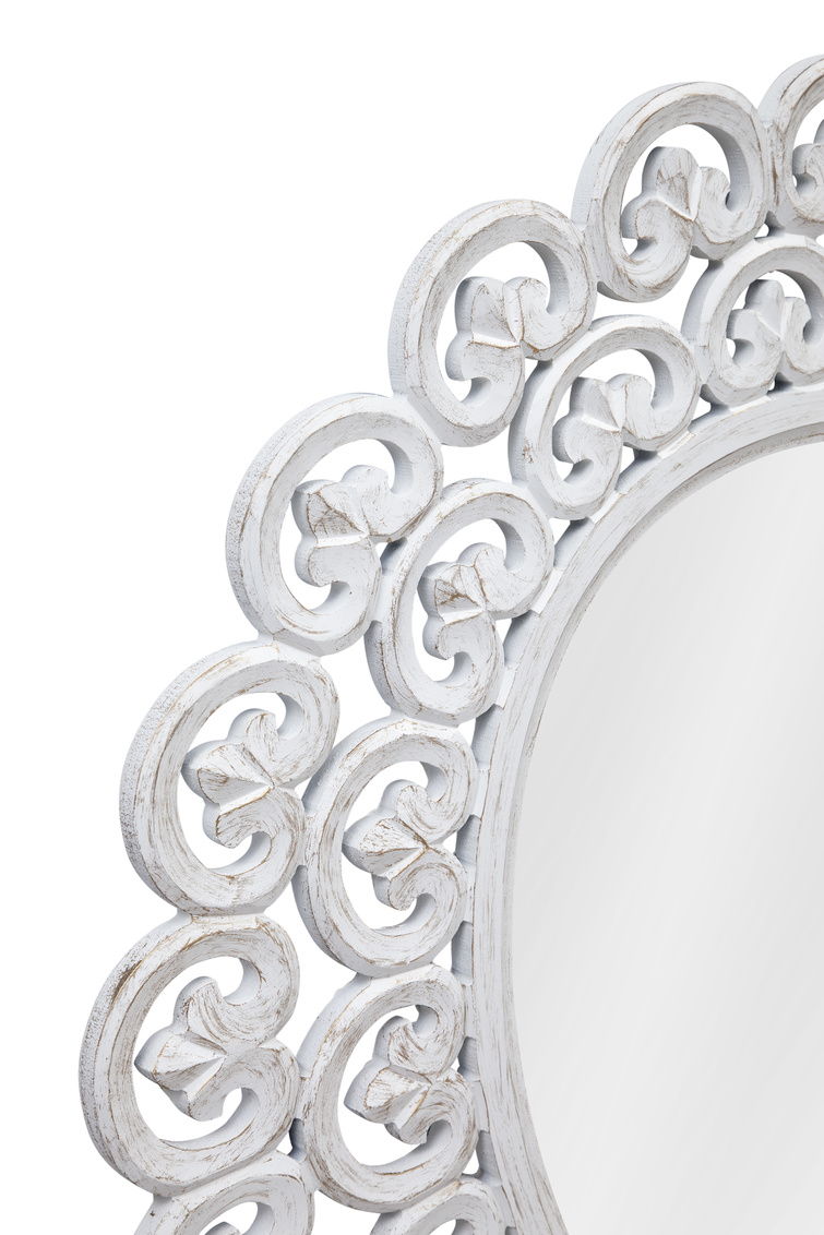 Siren - Wall Mirror - White