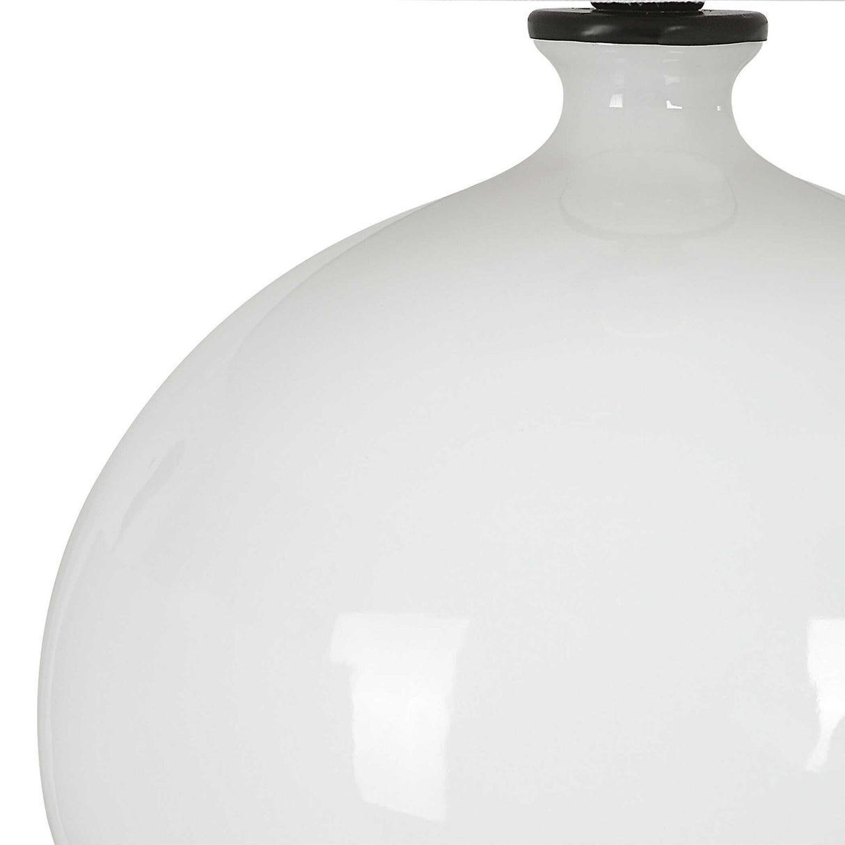 Collar - Gloss White Table Lamp