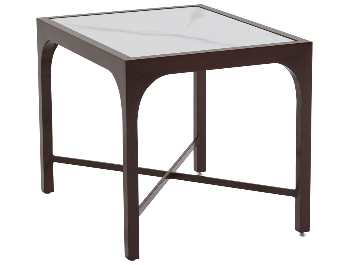 Abaco - End Table - Dark Brown