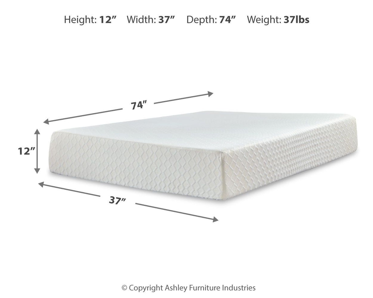 Chime 12 Inch Memory Foam - Ultra Plush Memory Foam Mattress