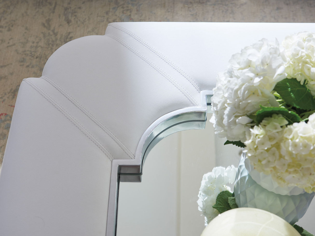 Avondale - Clarendon Upholstered Cocktail Table - White