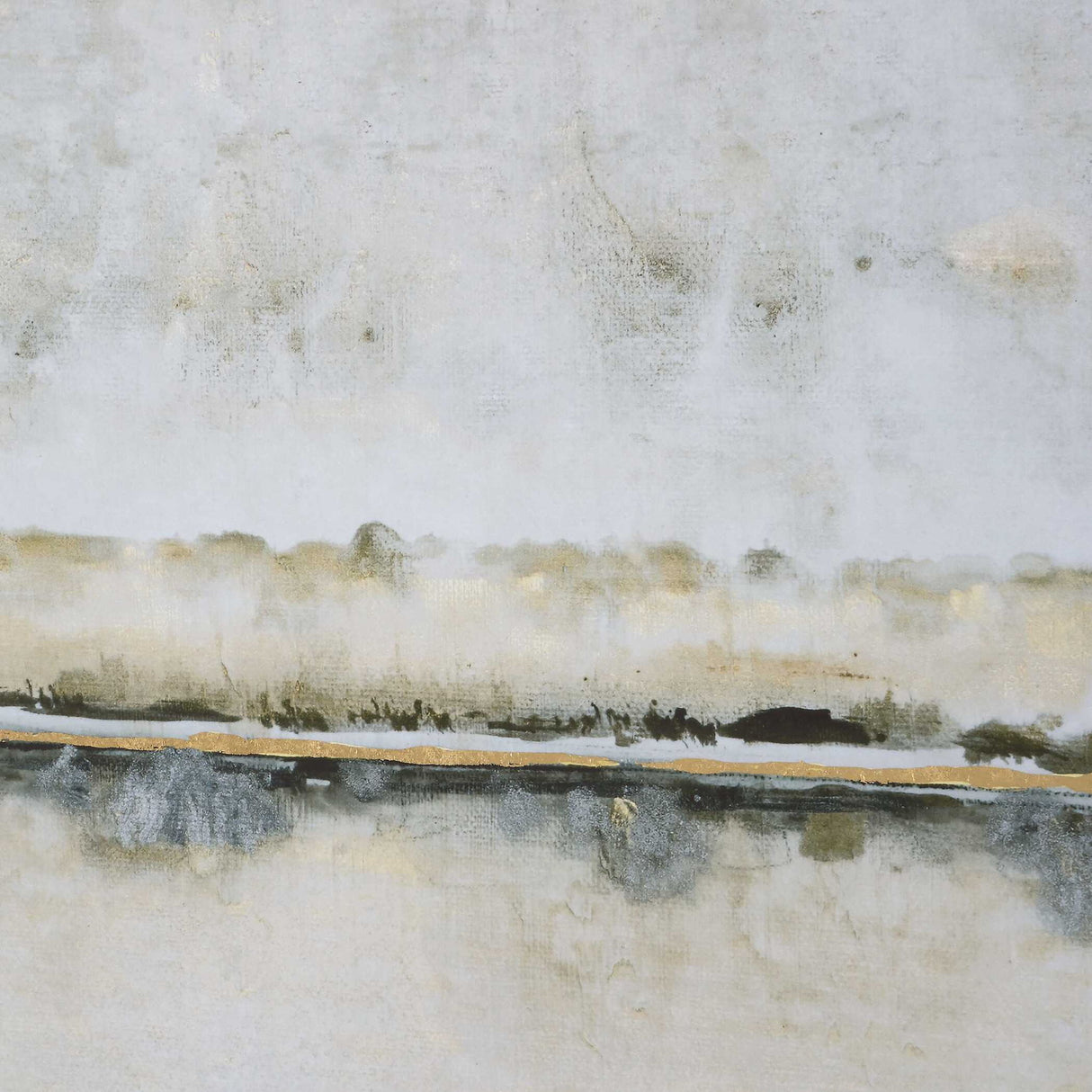 Gilded Horizon - Framed Print