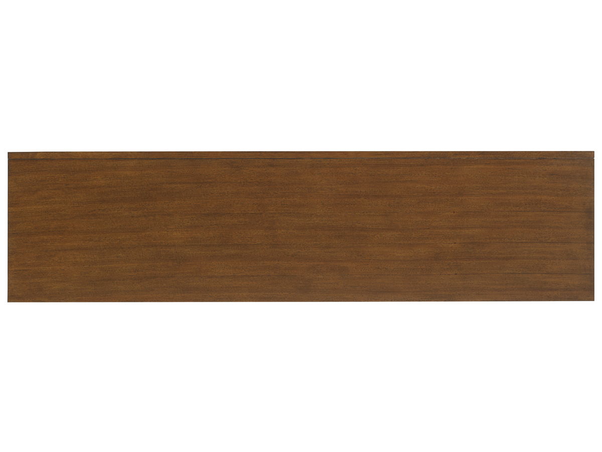 Island Fusion - Princeville Media Console - Dark Brown