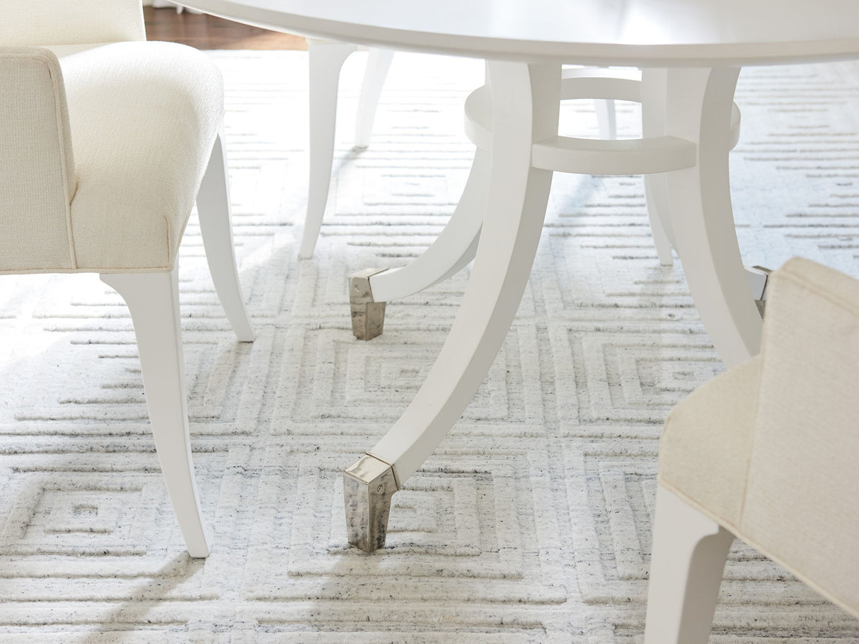 Avondale - Bloomfield Round Dining Table - White