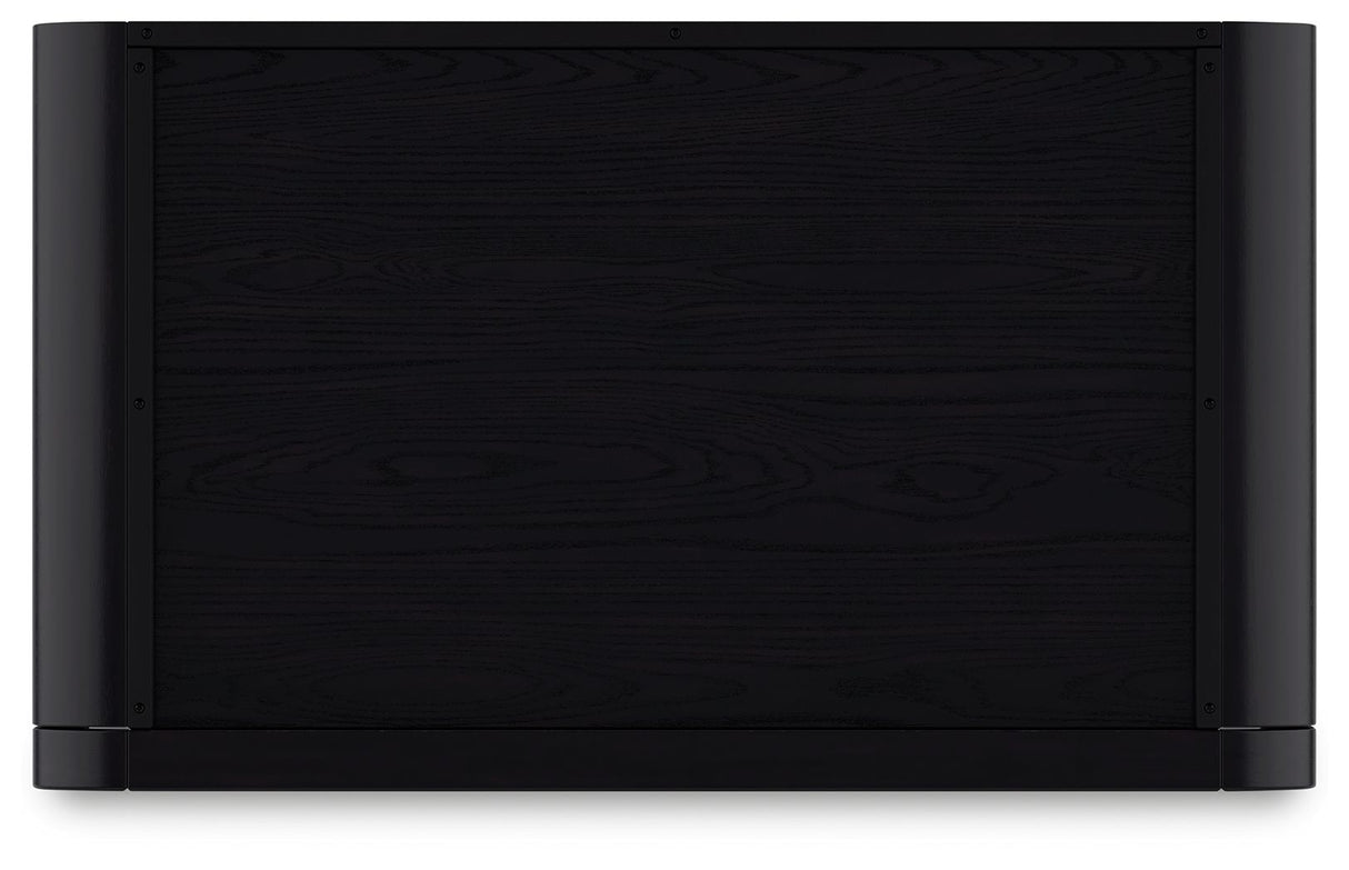 Rowanbeck - Large Bookcase - Black