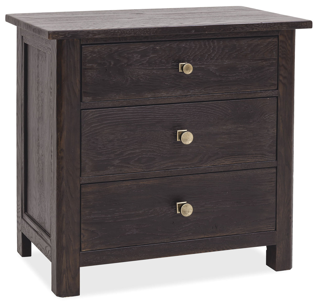 Driftwood - Three-Drawer Nightstand