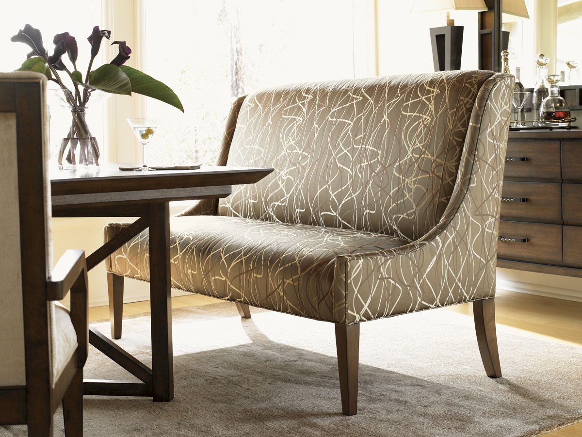 Lexington Upholstery - Mode Dining Banquette - Light Brown