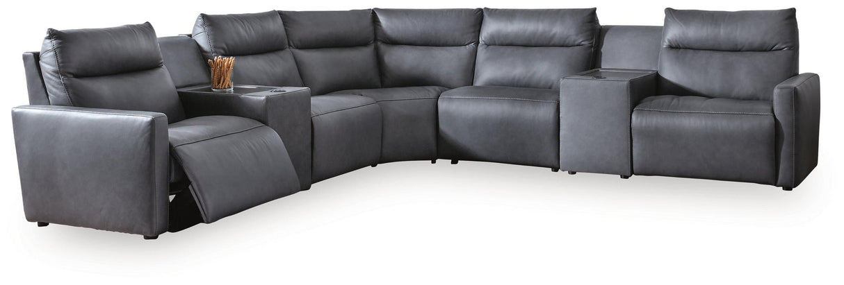 ModZ - 7 Piece Power Reclining Sectional