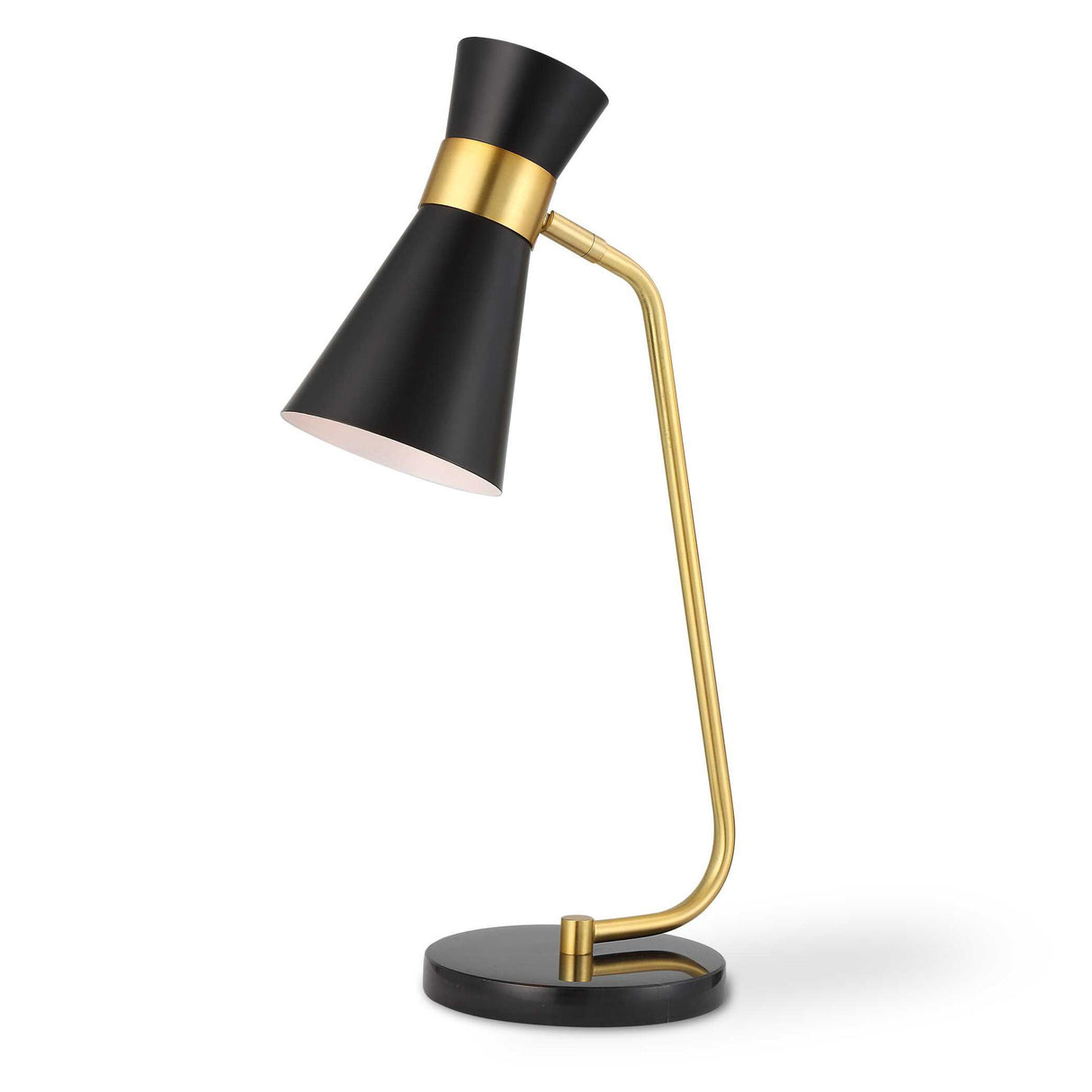 Desk Lamp - Gold & Black
