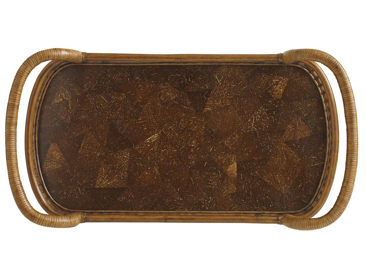 Bali Hai - Veranda Bar Cart - Dark Brown