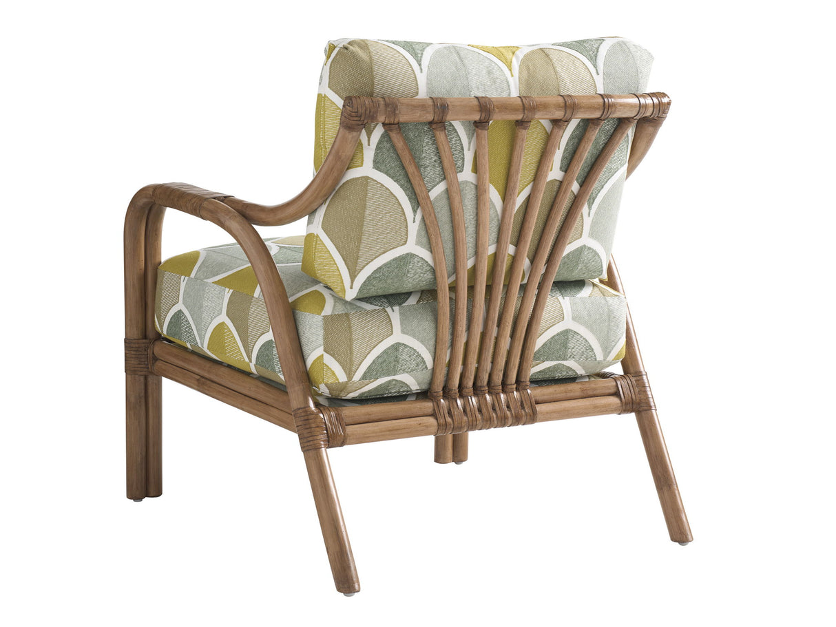 Key Biscayne - Calatrava Chair - Light Brown / Blue
