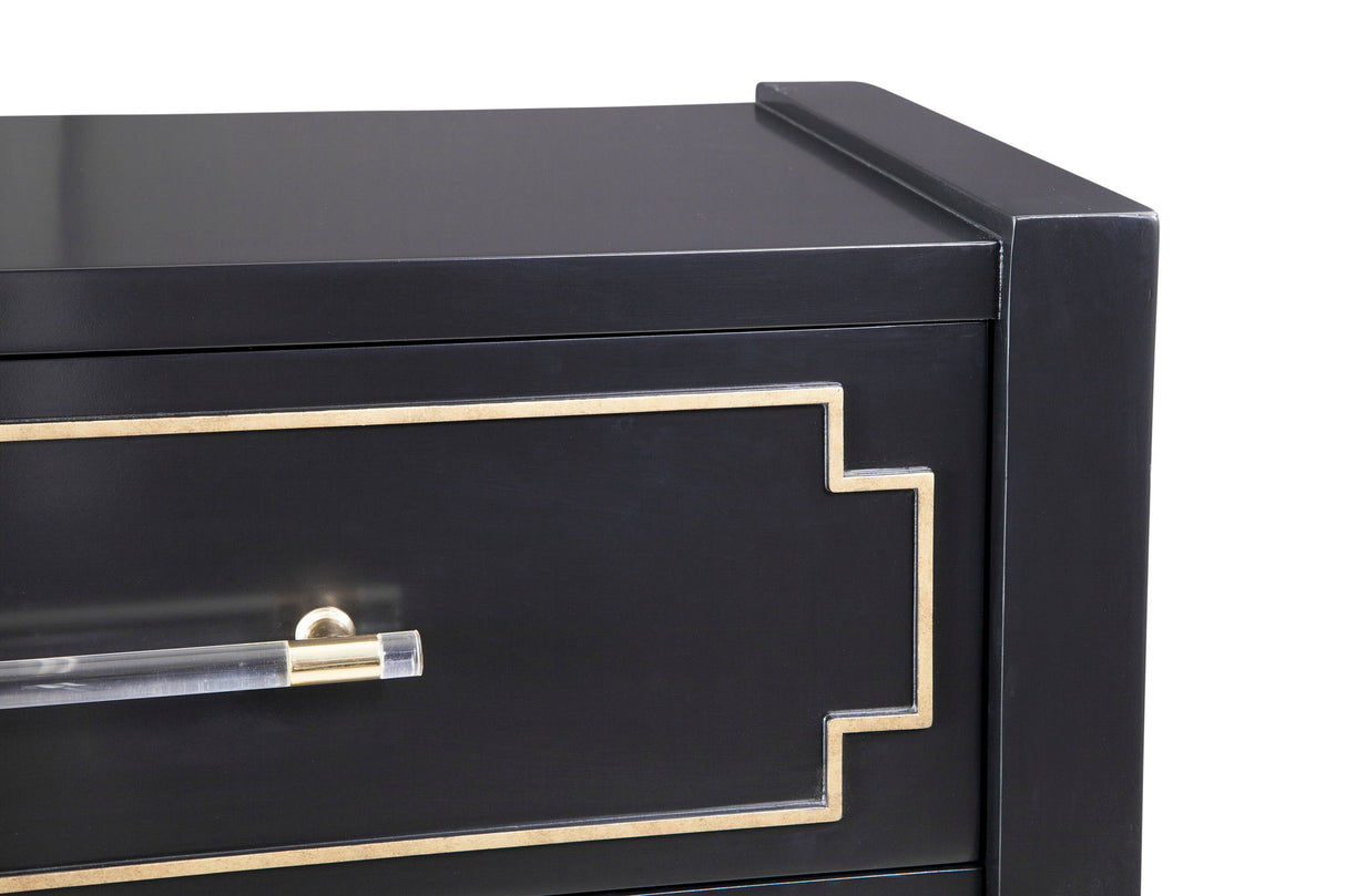 Lowery - Hall Chest - Black