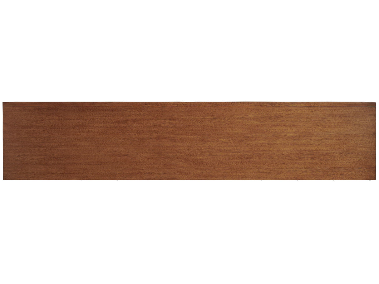 Palm Desert - Sierra Madre Media Console - Dark Brown