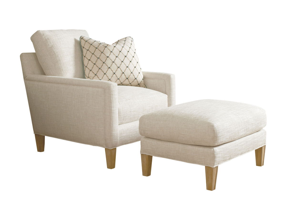 Monterey Sands - Signal Hill Ottoman - Beige