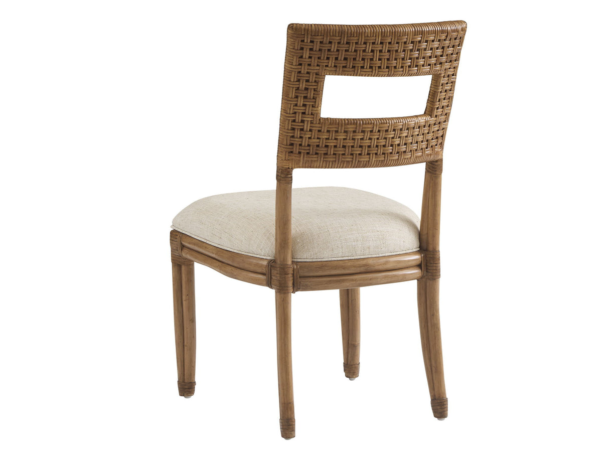 Key Biscayne - Delano Woven Chair - Light Brown / Beige