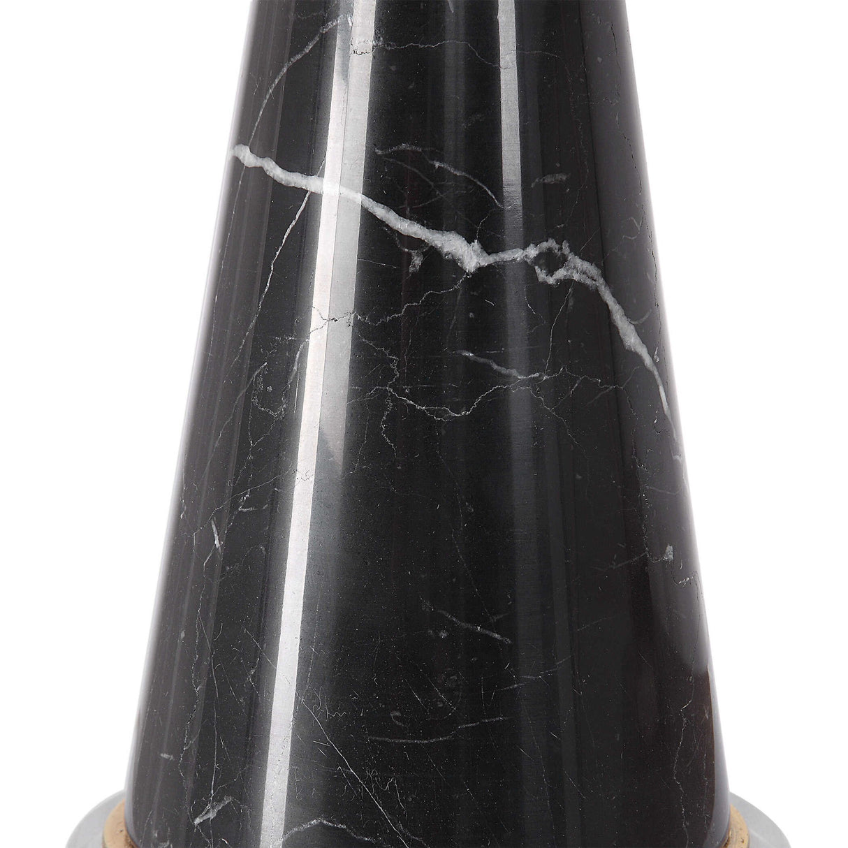 Alastair - Marble Table Lamp - Black