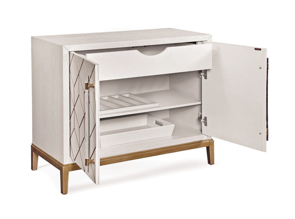 Perrine - Hospitality Cabinet - White
