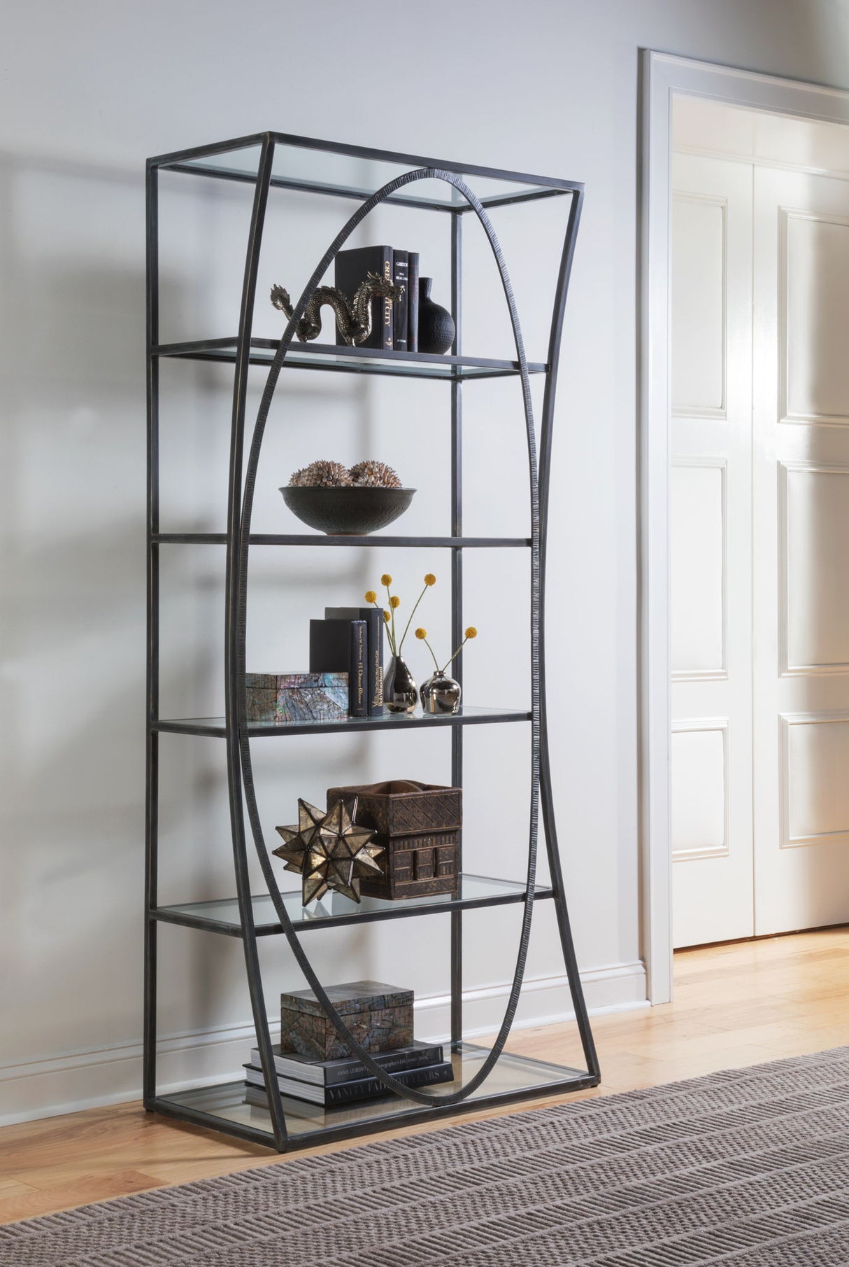 Metal Designs - Ellipse Etagere