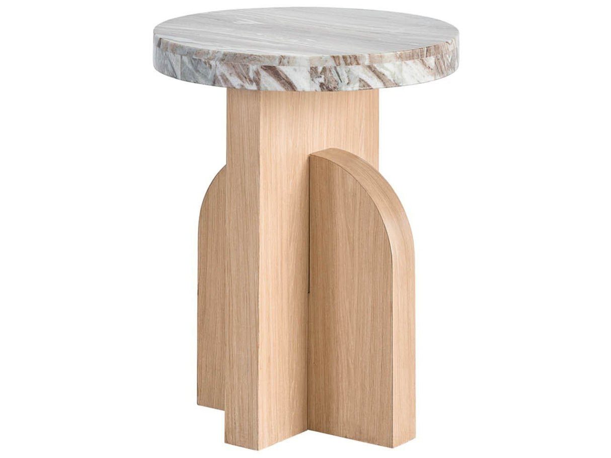 Nomad - Riverine Accent Table - Light Brown