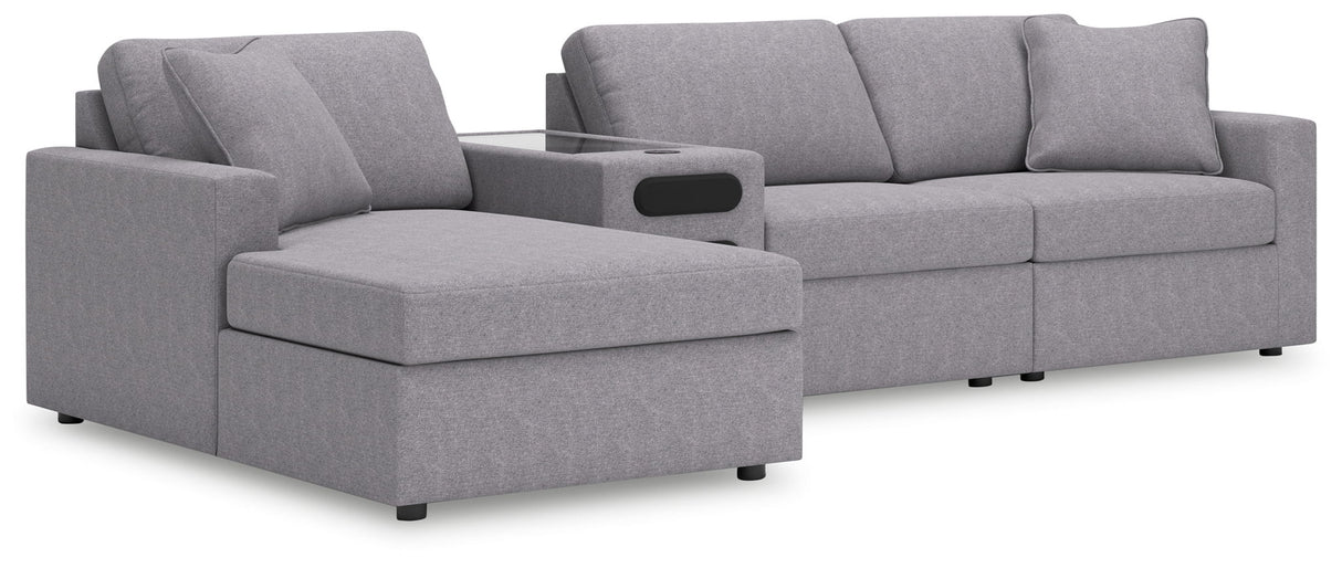 Modmax - L-Shaped Sectional - Granite