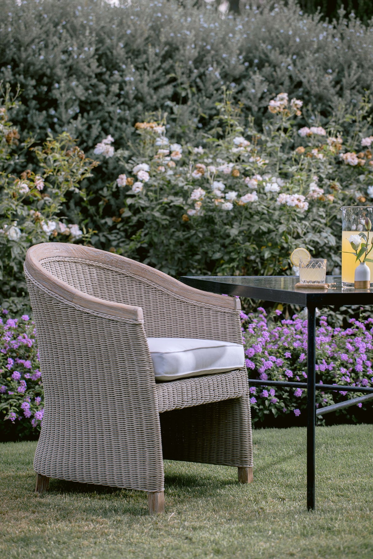 Cambria - Dining Chair - Gray / White