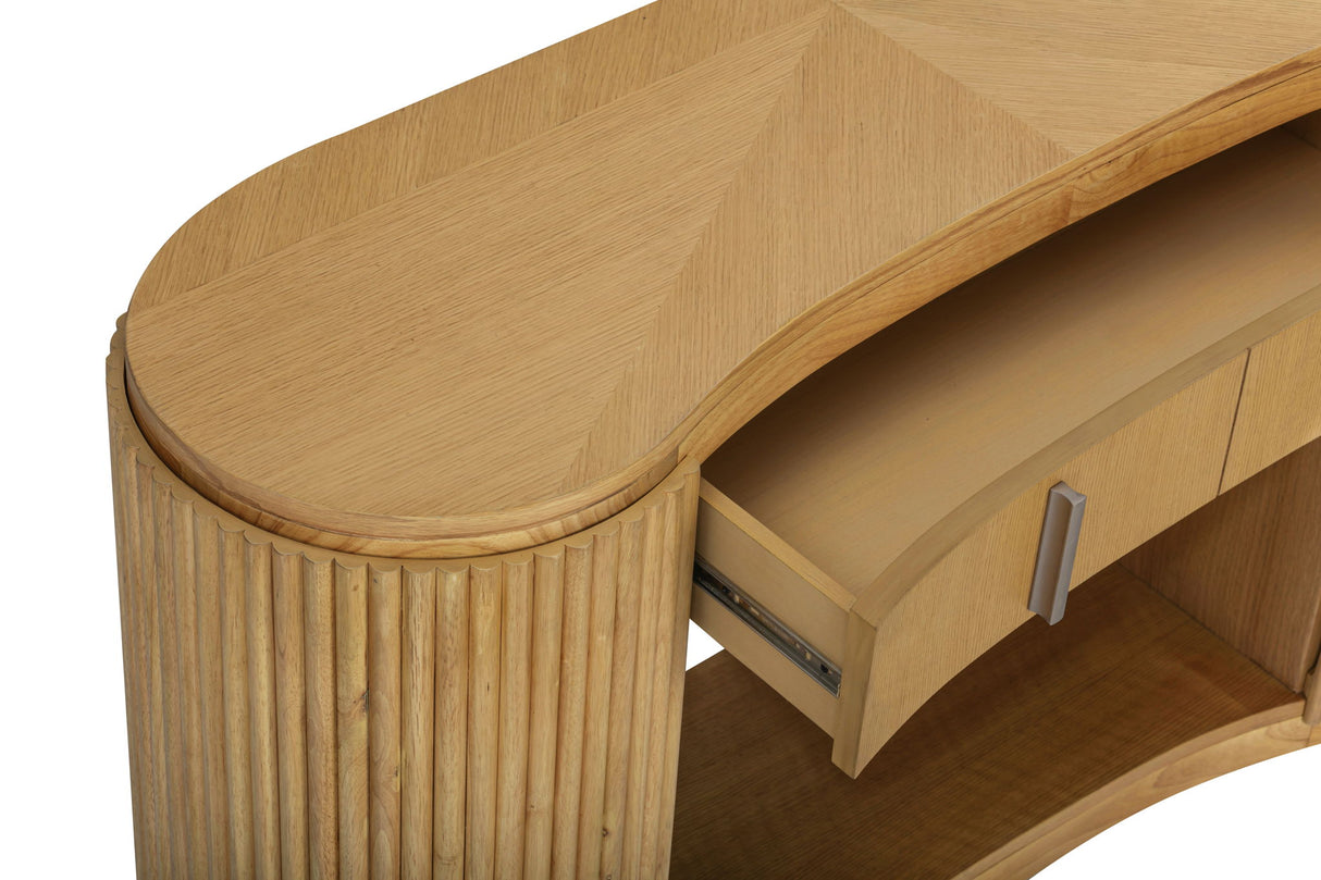 Sterling - Console Table - Wheated Oak