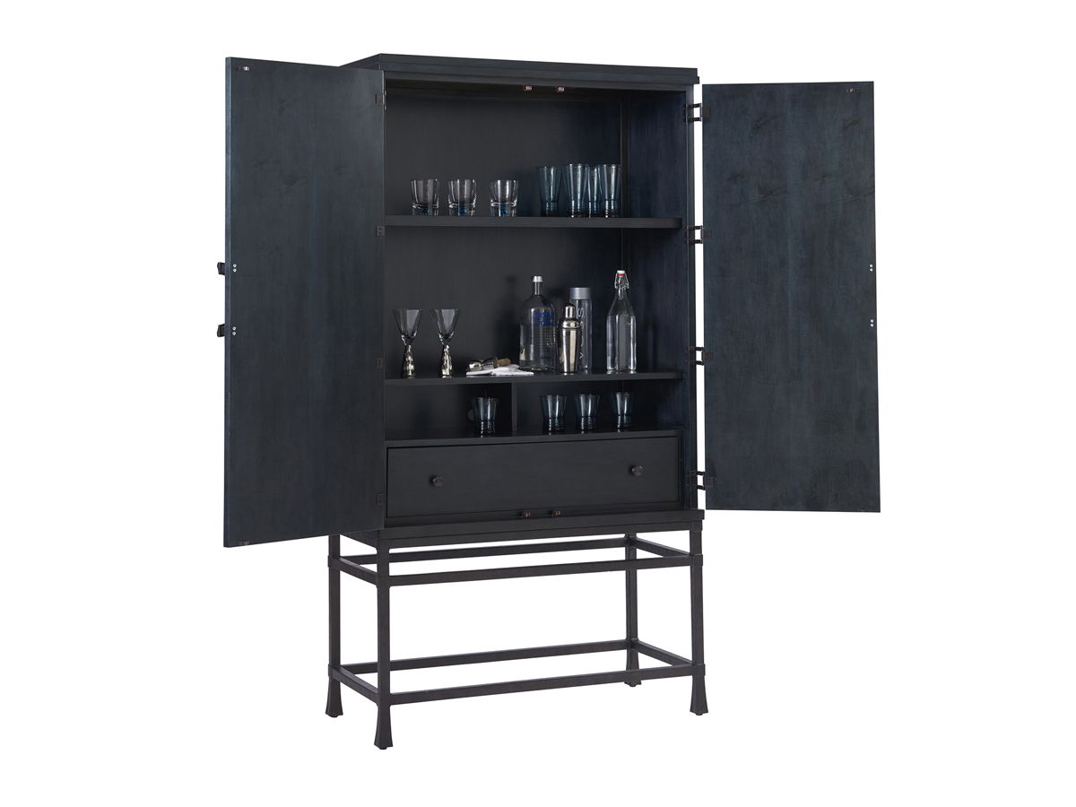 Newport - Jade Bar/Chest On Stand