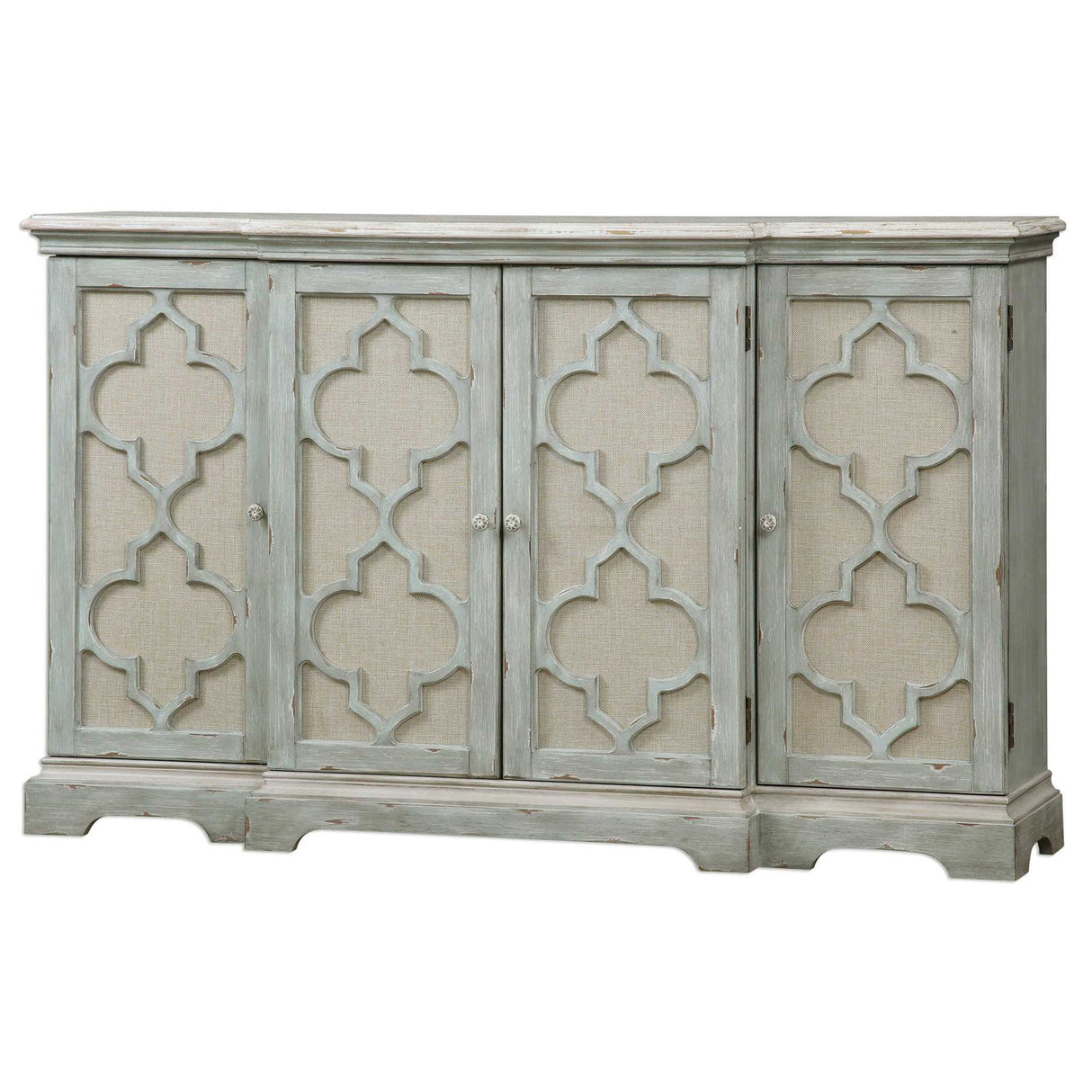 Sophie - 4 Door Cabinet - Grey