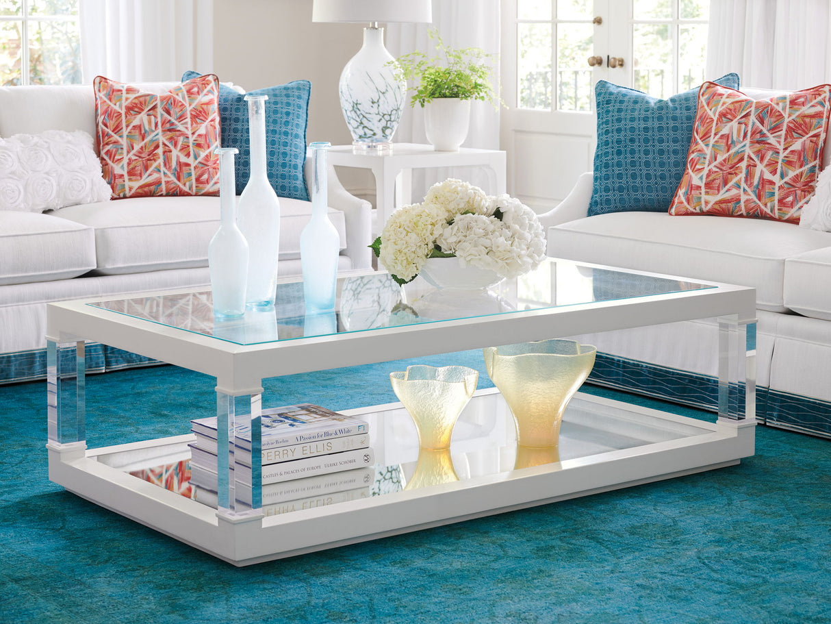 Avondale - Riverdale Cocktail Table - White