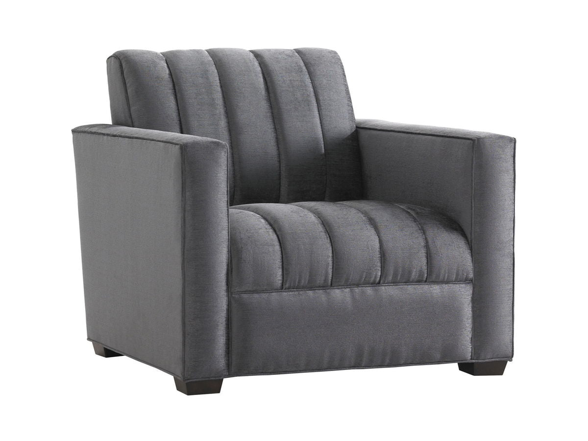 Tower Place - Hancock Chair - Dark Gray