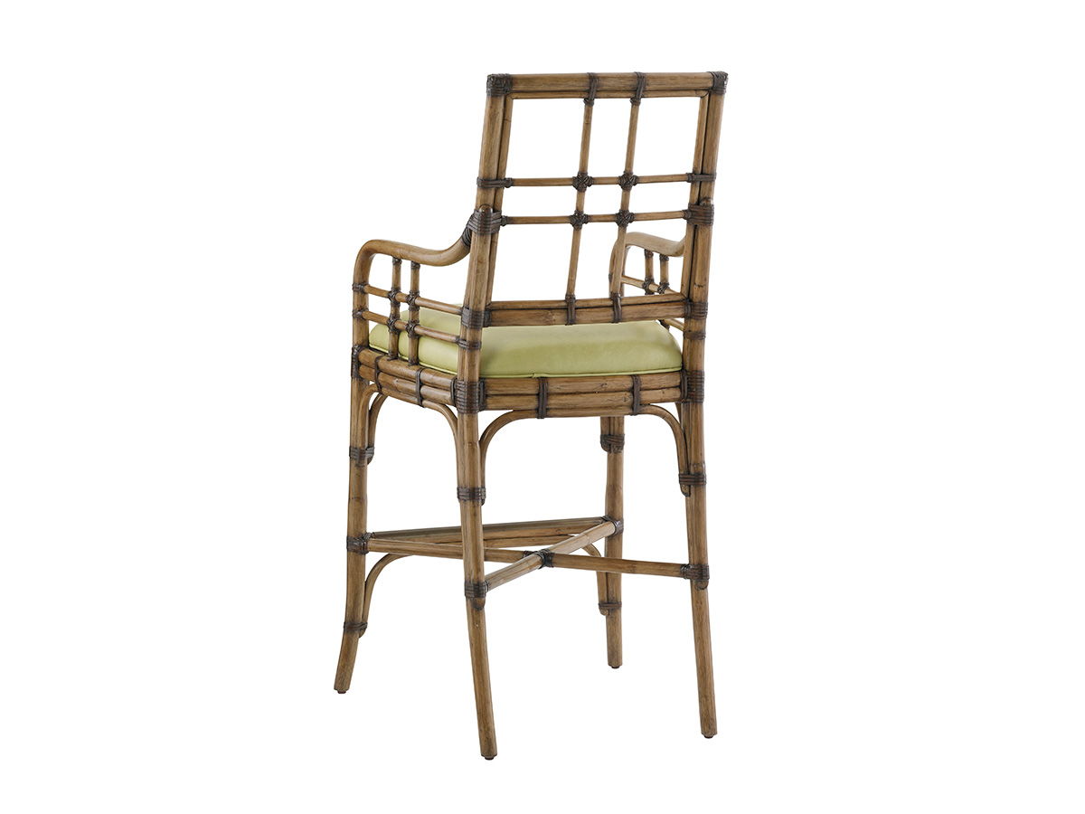 Twin Palms - Lands End Bar Stool - Light Brown