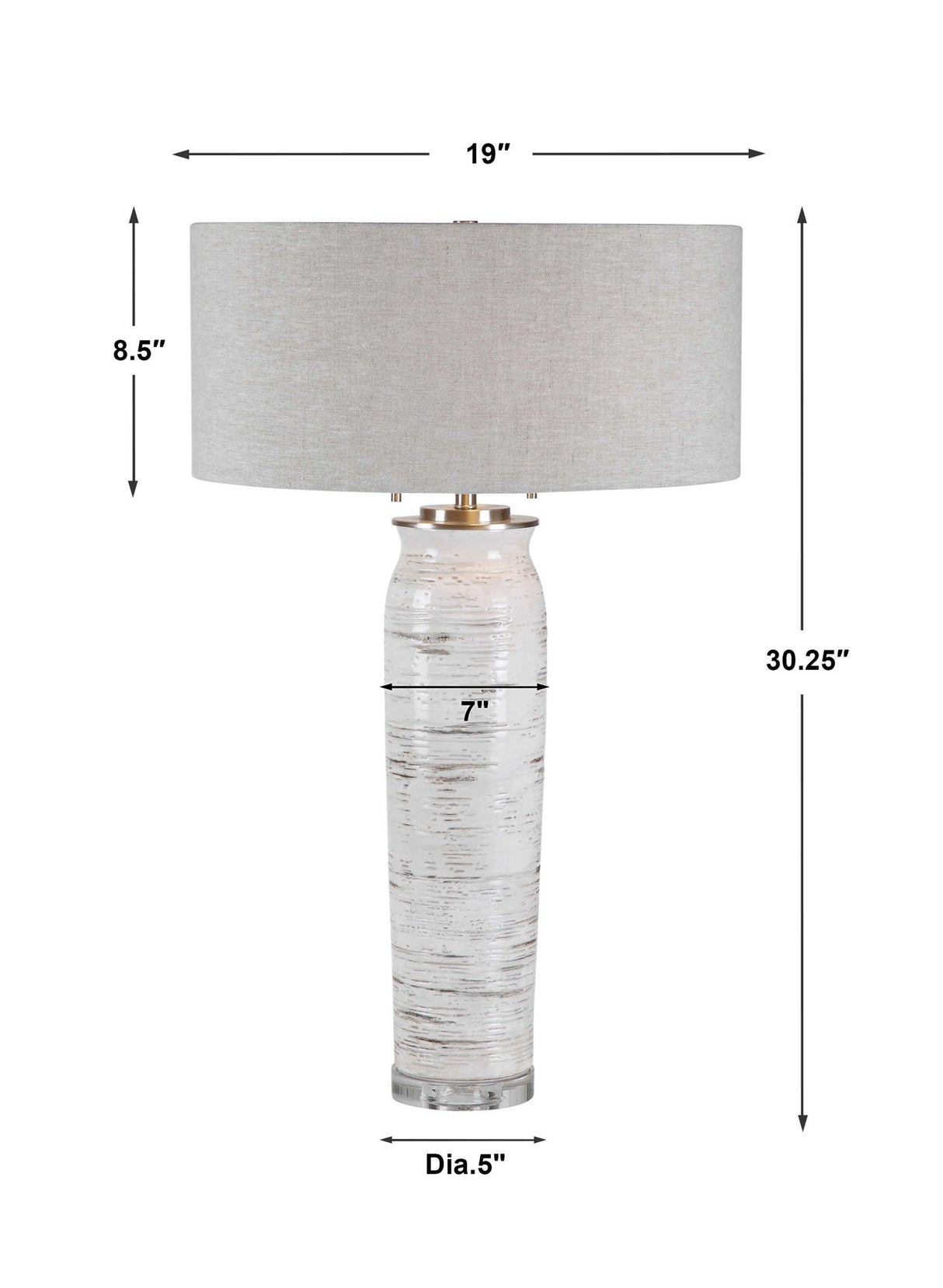 Lenta - Table Lamp - White