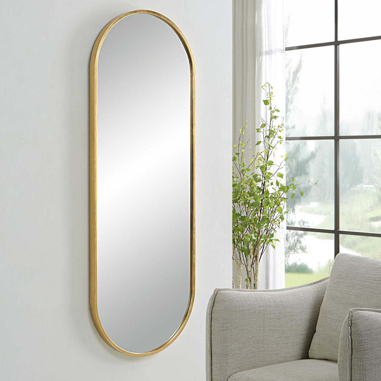 Varina - Oval Mirror