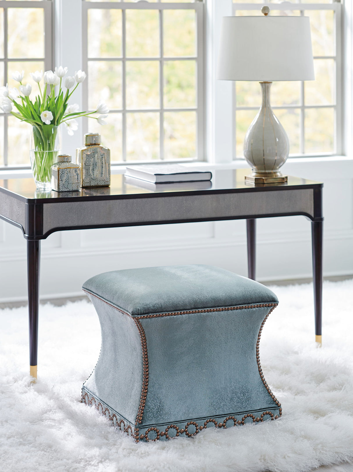 Carlyle - Merino Ottoman