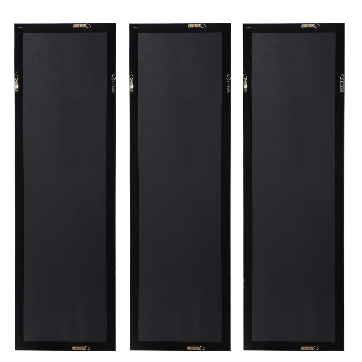 Ocean Swell - Painted Metal Art, Set Of 3 - Blue