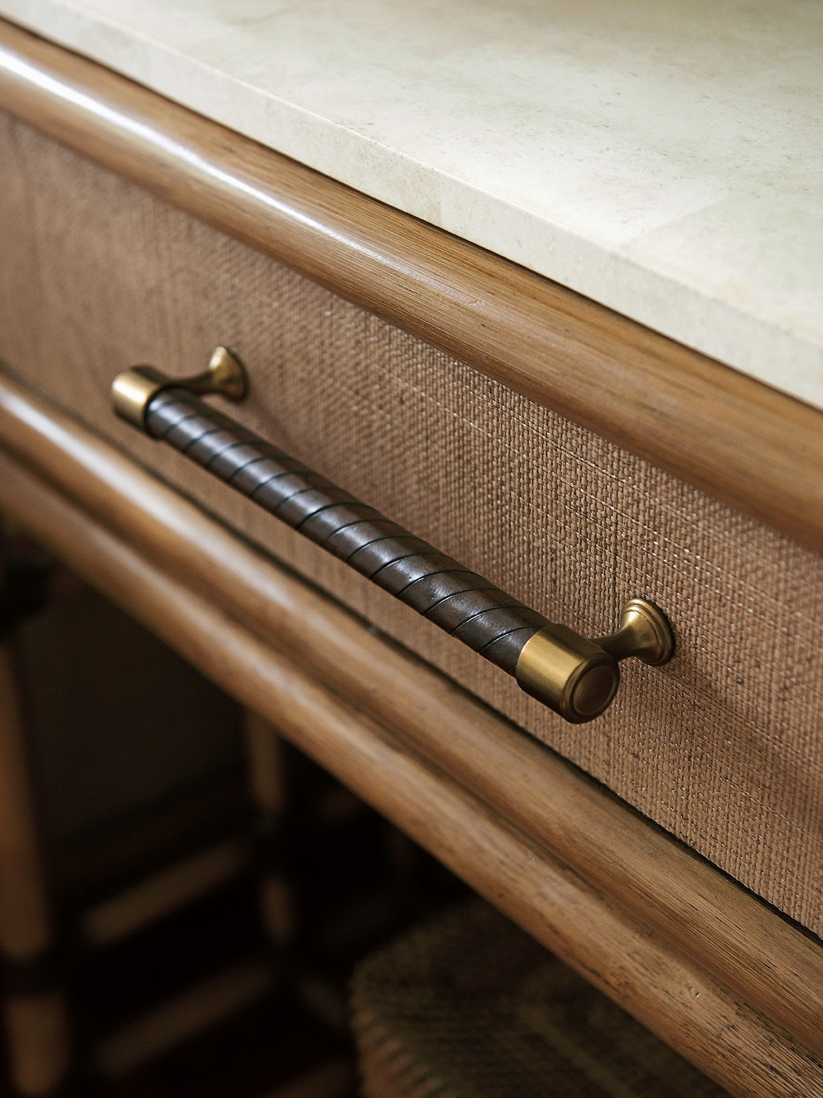 Twin Palms - Cordoba Open Nightstand - Light Brown