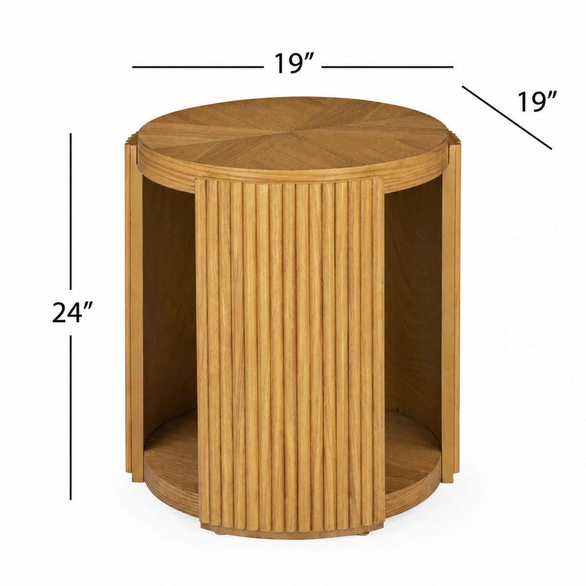Sterling - End Table - Wheated Oak