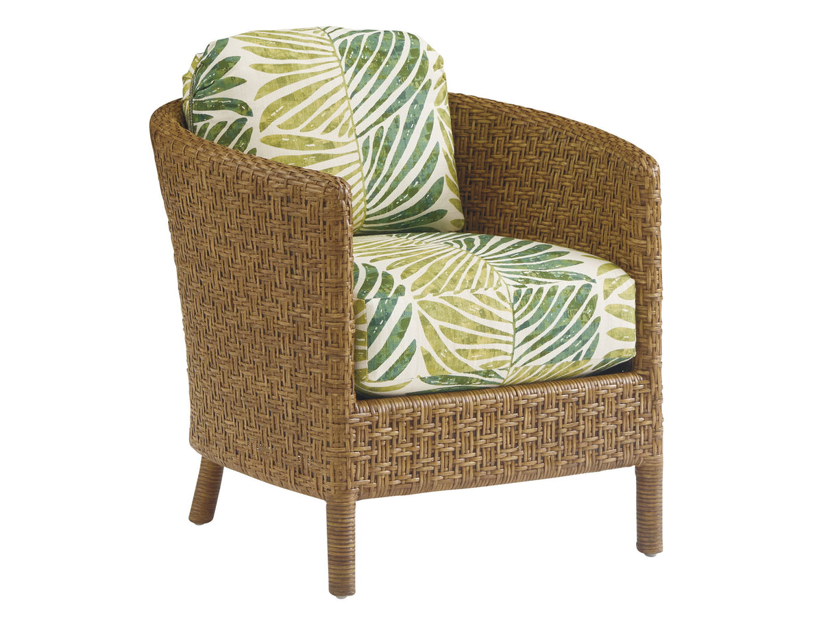 Key Biscayne - Gables Estate Chair - Light Brown / Green