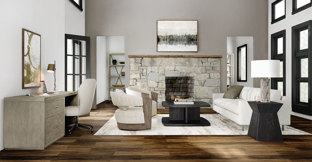 Linville Falls - Shou Sugi Ban End Table