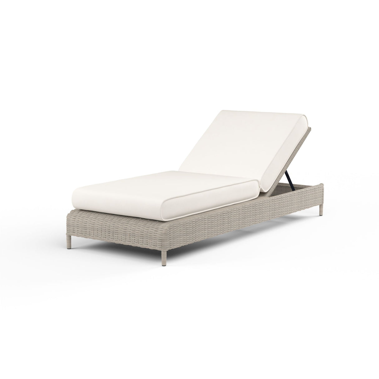 Manhattan - Adjustable Chaise, With Self Welt - Linen Canvas